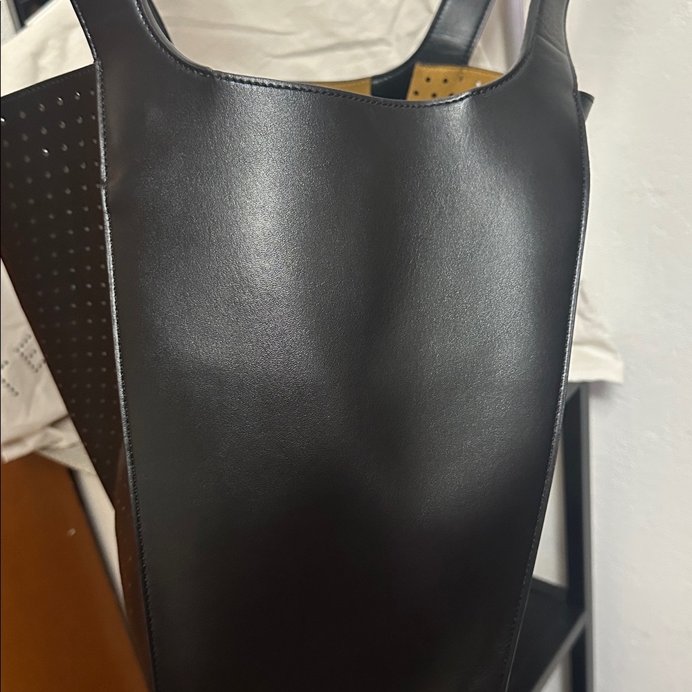 TODAY ONLY! Stella McCartney Perforated Logo Faux Leather Tote- EUC - Picture 7 of 13